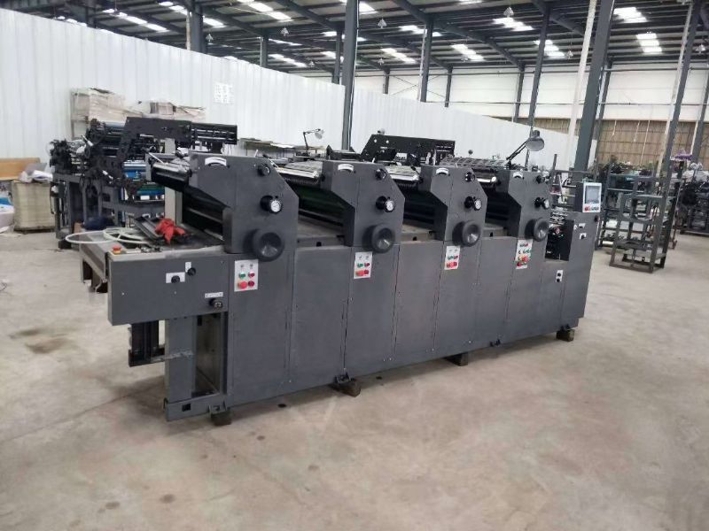 膠印機的工作原理